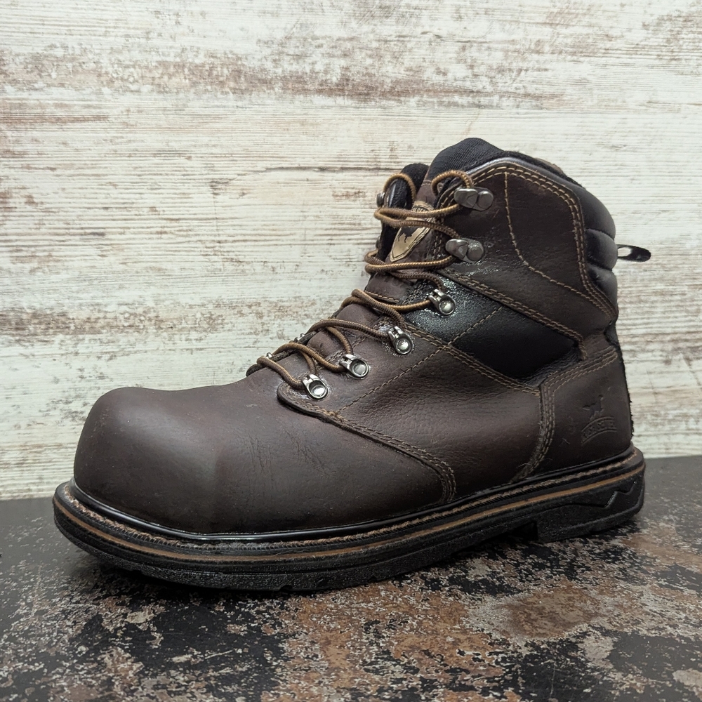 Mens Irish Setter Farmington Work Boots Sz 11.5 D Used 83638 King Toe Comp Toe